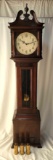 New Haven Clock Co. Tall Case Clock with Key