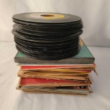 Large Grouping of 45 RPM Records