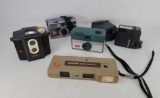 Grouping of Vintage Cameras