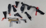G.I. Joe Weaponry Accessories - Holsters, Sheaths, Belt, Pistol, Axe, etc.