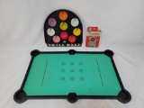 Billiards Type Table Top Game, Skill Ball and Billiard Spots Packet