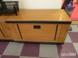 Wood cabinet