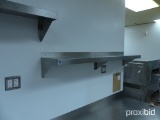 Stainless steel shelf