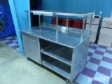 Stainless steel food cart