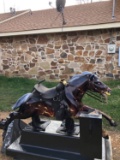 Leather Saddle Horse