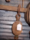 Small Wood Pulley