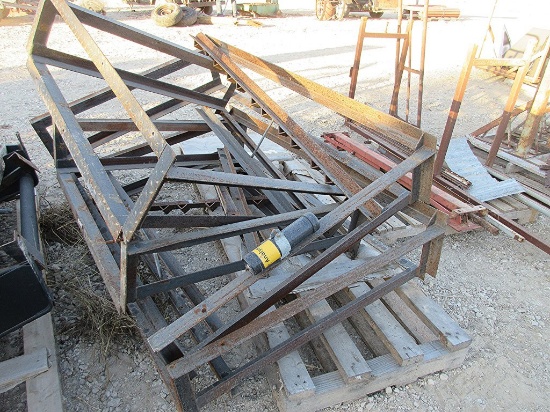 Pallet of Metal Racks