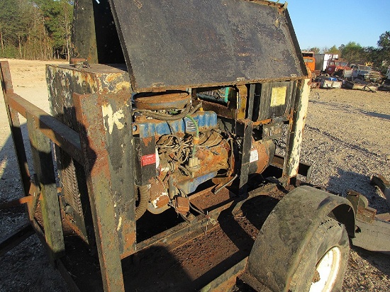 Ford Engine on Welder