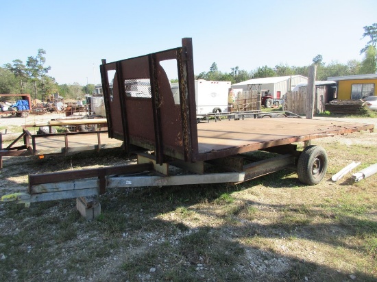Shop Built Bumper Pull Equipment Trailer