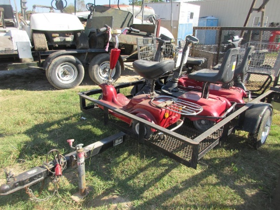 Bumper Pull Utility Trailer