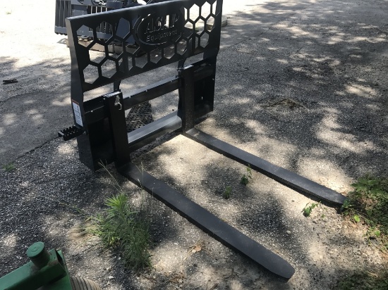 * NOT SOLD* Pallet Forks Skid Steer