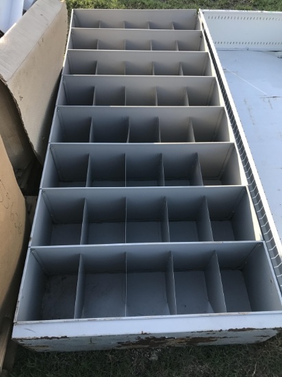 Shelving with brackets