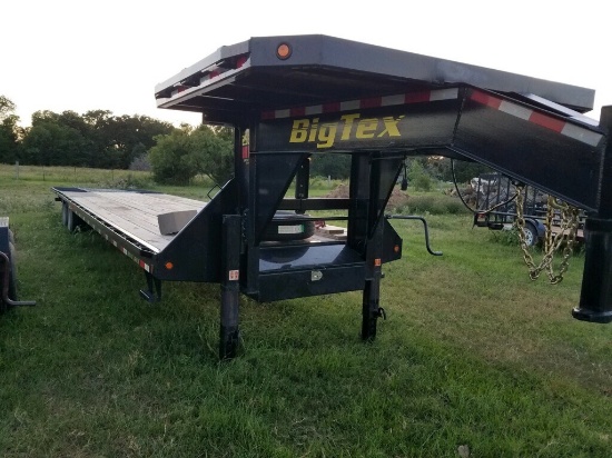 * NOT SOLD* 2015 Big Tex Gooseneck Equipment Trailer