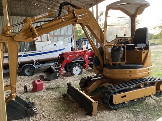 NOT SOLD Komatsu PC2SUU Mini Excavator 9978 SN 460 Hrs