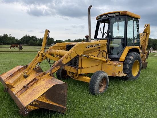 John Deere 300D Loader Backhoe