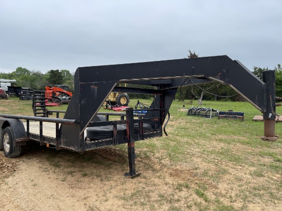 18ft Gooseneck Utility Trailer