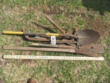 Shovels and misc. tools