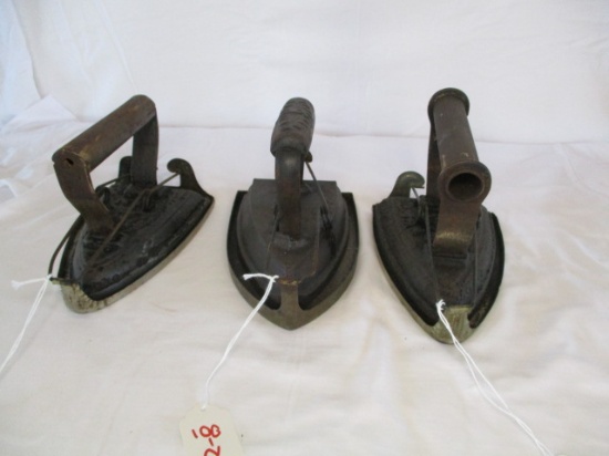 Sad Irons w/ Iron Shoes