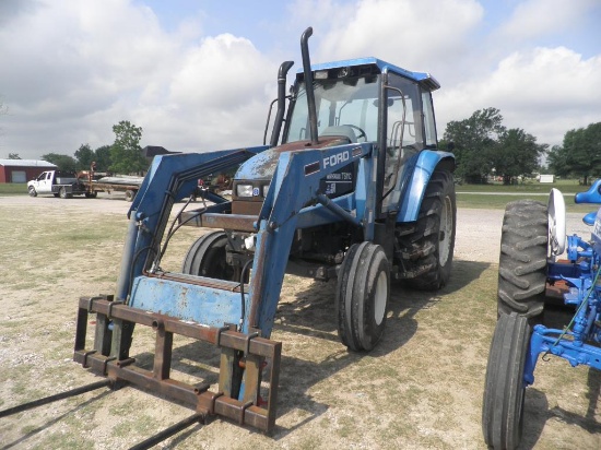 NH TS 110 Tractor with loader