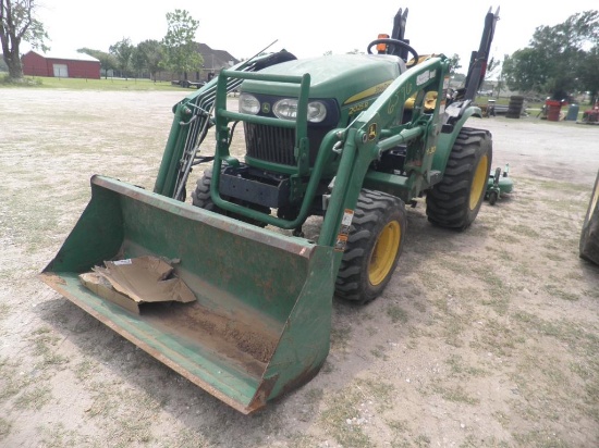 JD 2025 R tractor with mower (367 Hours)
