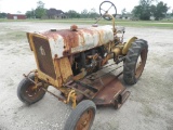 IH Cub tractor with belly mower