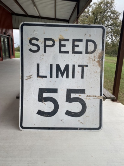 Speed limit Sign Franklin TX