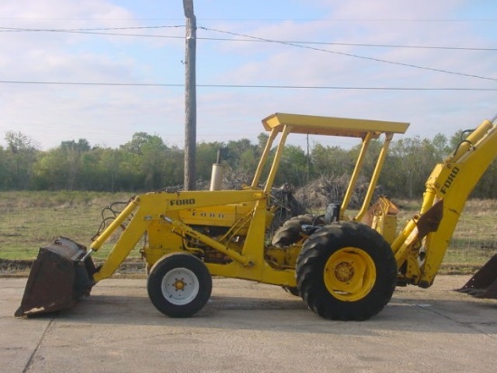 Ford 4500 Loader Backhoe Franklin TX