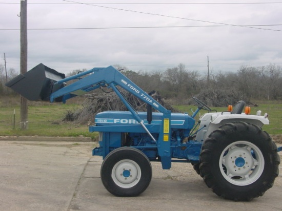 Ford 1910 4wd Diesel  Tractor Franklin TX