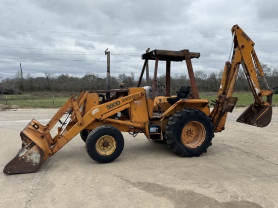 Case 580D Loader Backhoe Franklin TX