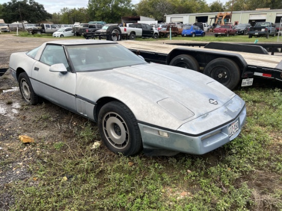 1985 Corvett 5.7 V8 Car 1G1YY0786F5134930 92712 Cameron TX