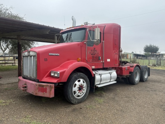 2008 Kenworth Winch Truck w/ vac pump T800 Semi Truck unk 274416 miles showing Mission TX