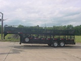 Shop Built 24ft  Livestock Trailer unk vin Franklin TX