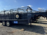 Gooseneck 1988 16ft Livestock Trailer 16GSH6C29JB029161 Franklin TX