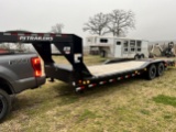 PJ 2023 24ft Drive over fender Equipment Trailer 4P53C3327P1395274 Franklin TX