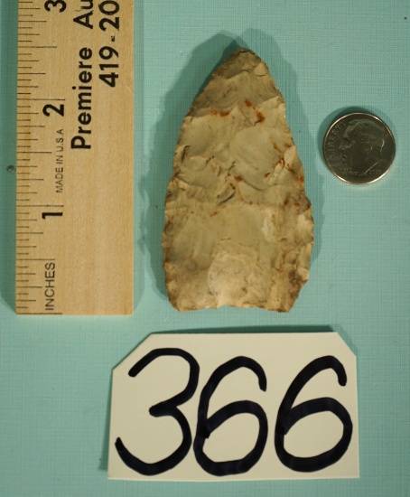 Authentic Paleo Clovis Point "Used as a Knife" Ancient Artifact ...
