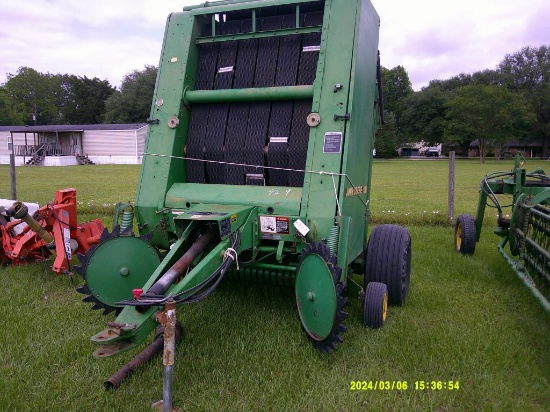 JD 435 Baler Books in office