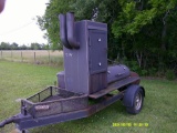 BBQ Pit on trailer