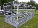 Cattle pen insert for a trailer