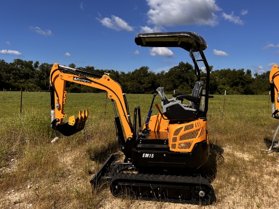 Erie Industries  2025  EM15  Mini Excavator  .  Franklin, TX
