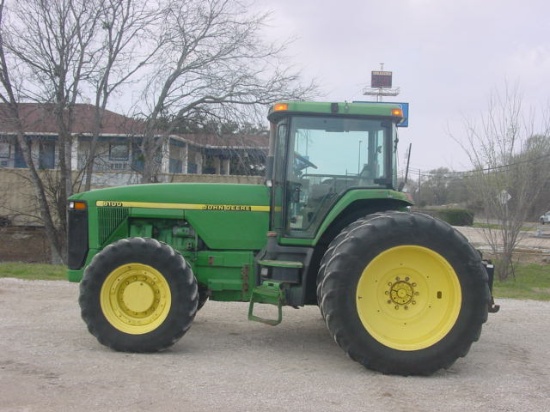John Deere  8100  Tractor  .  Caldwell, TX