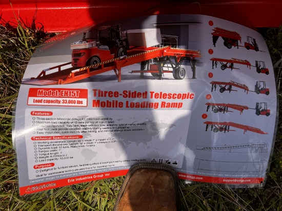 EH 15 Telescoping ramp Franklin, TX