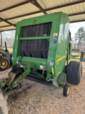 John Deere  568  Hay Baler  .  Shepard, TX