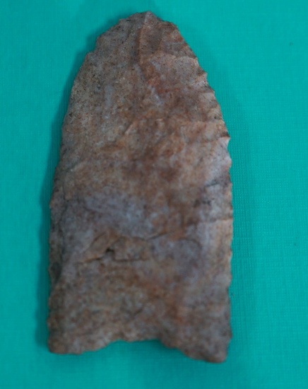 Authentic Paleo Period Early Man 2 3/4" Clovis Point Artifact Arrowhead