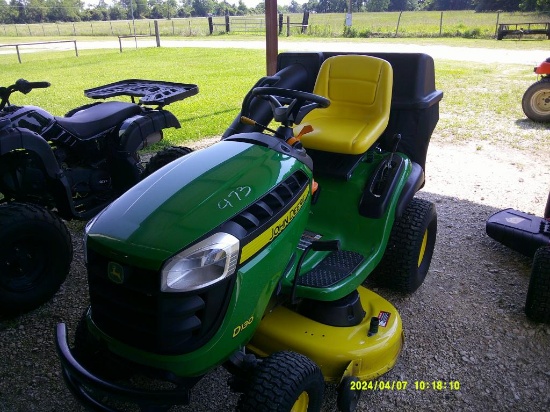 John Deer D130 riding mower