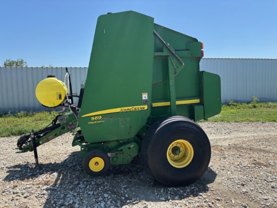 John Deere  569  Hay Baler  IE00569XA411113  Kosse, TX