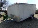 12'x6 Single Axel Cargo Trailer Pace/American  .  Cargo Trailer  47ZFB1210PM829108  Taylor, TX