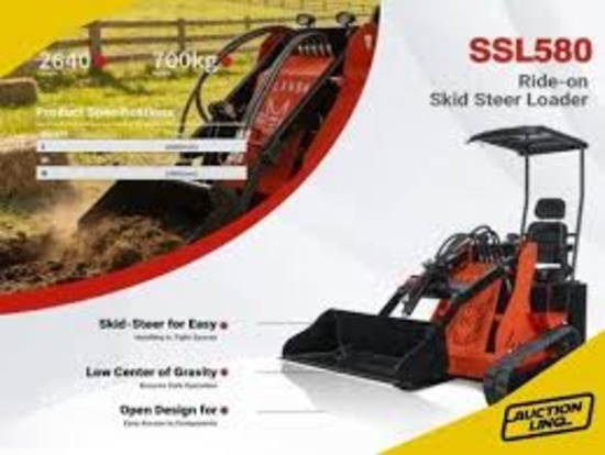 SSL580 Mini Skid Steer Track loader Franklin TX