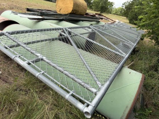 Chain link Rollaway Gate 30' Caldwell, TX