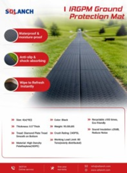 Ground Protection Mats 15 Per stack Franklin TX