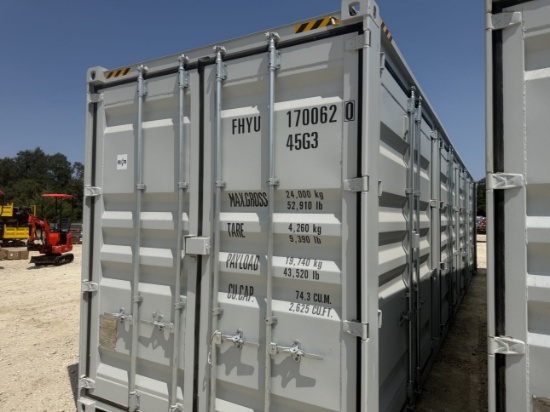 40' HC Container FHYU1700620 Franklin TX